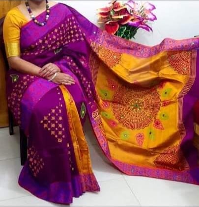 Dhupian Silk Saree