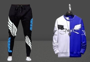 Full sleeve tshirt and trouser combo set