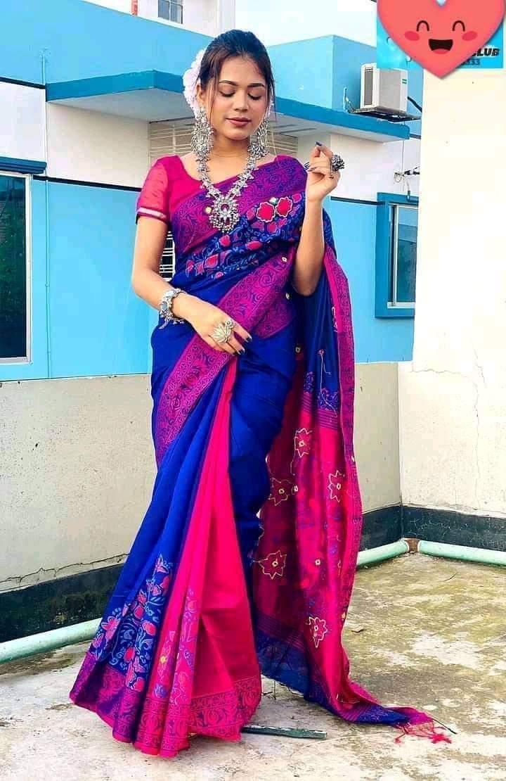 Dhupian Silk Saree