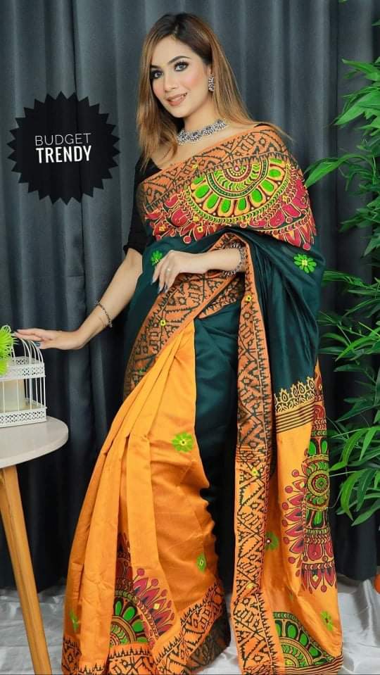 Dhupian Silk Saree