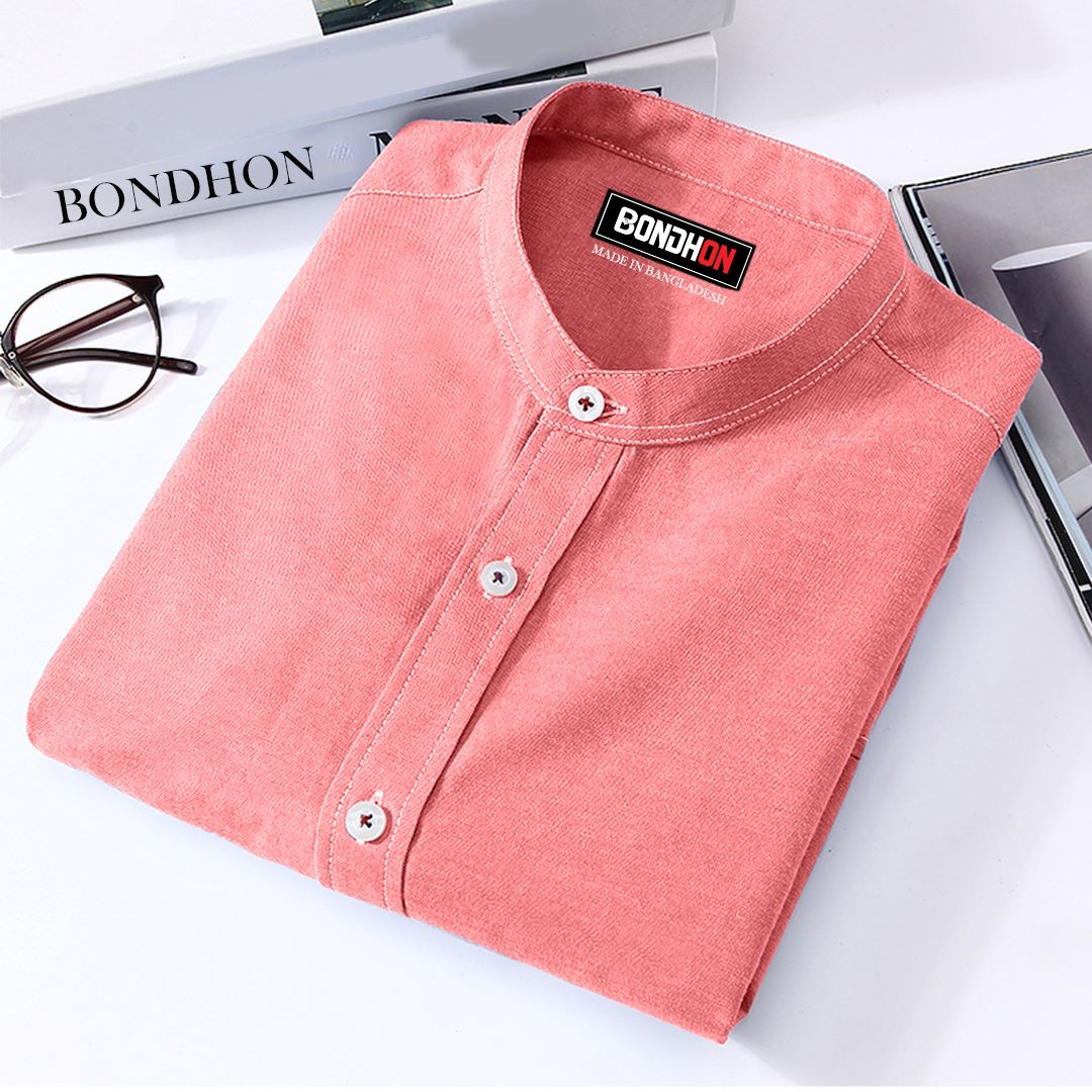 Men's Solid Colour sleeve Shirt