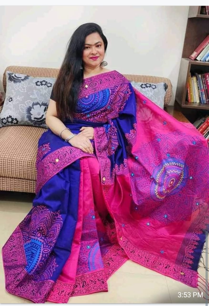 Dhupian Silk Saree