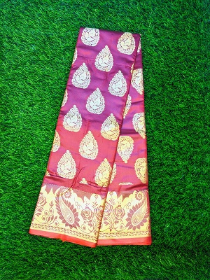 Silk katan saree