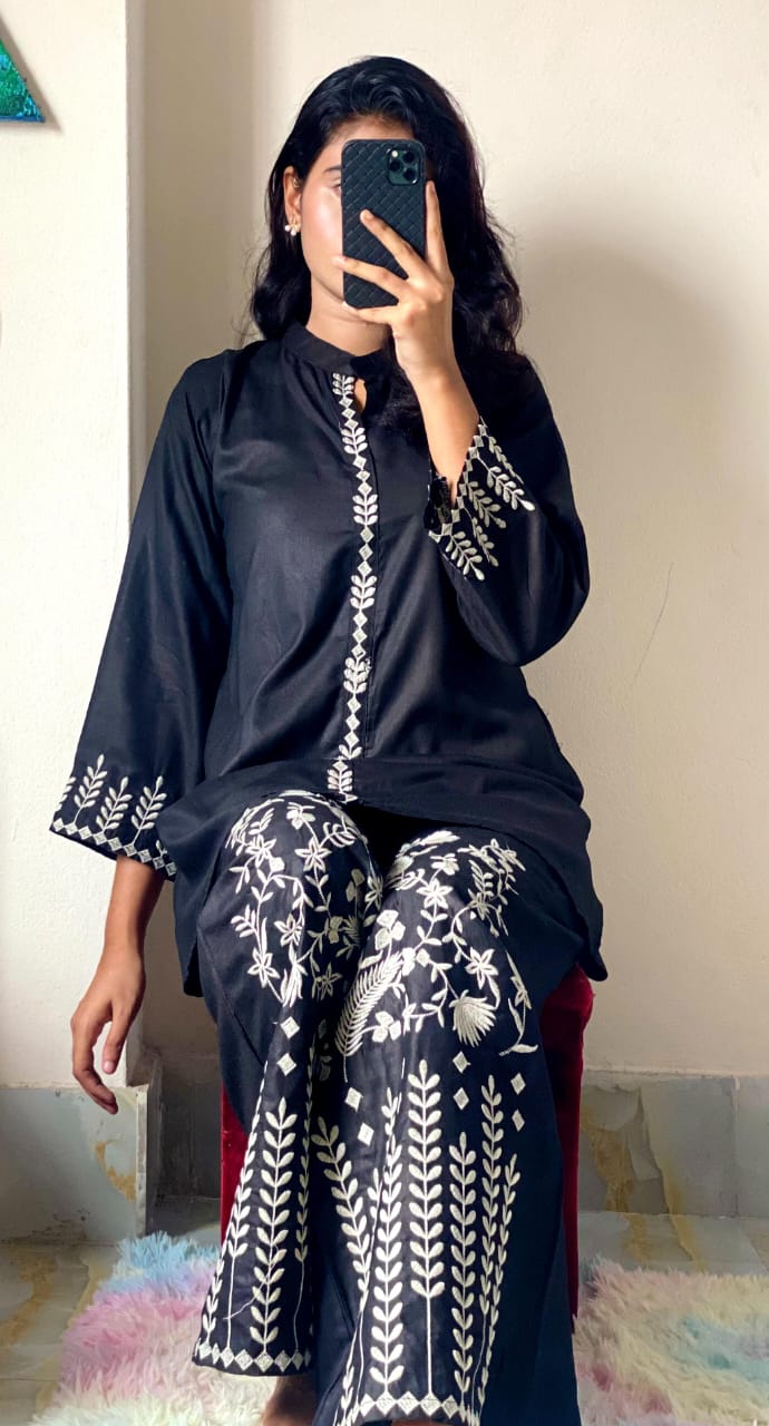 Embroidery Two Piece