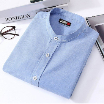 Men's Solid Colour sleeve Shirt